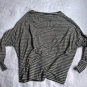 AllSaints Rita Oversized Striped T-Shirt
